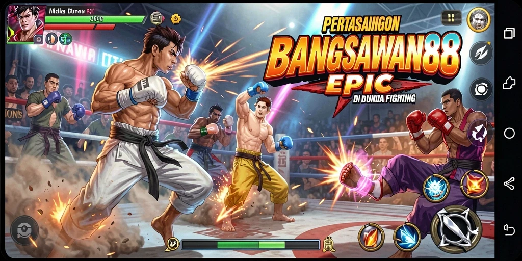 Tampilan gameplay seru di BANGSAWAN88 yang penuh aksi.