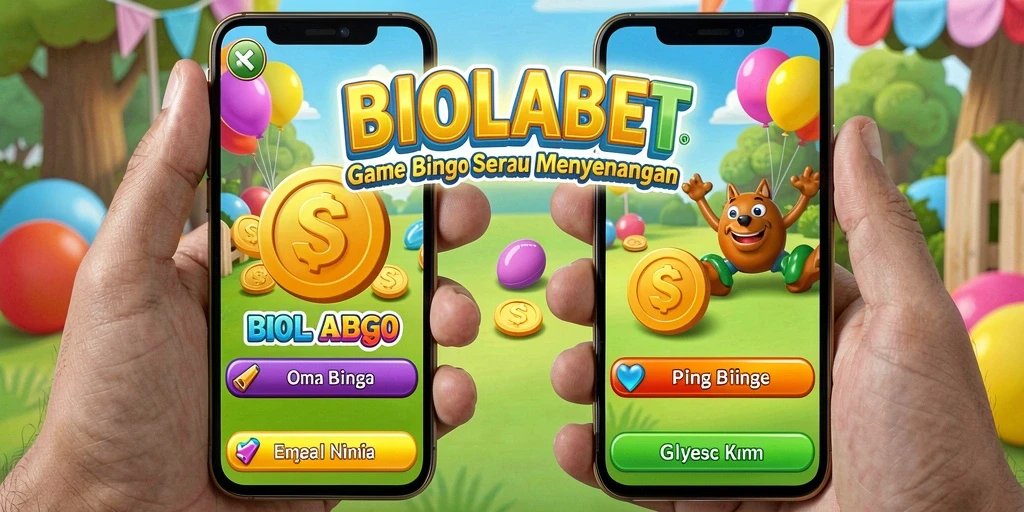 Tampilan gameplay seru dari Bingo di BIOLABET.