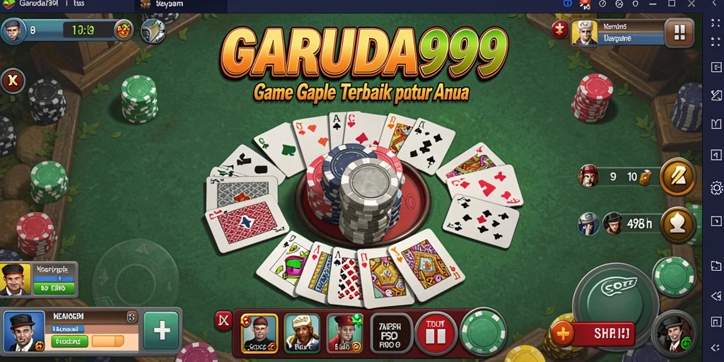 Tampilan gameplay seru dan interaktif di GARUDA999.