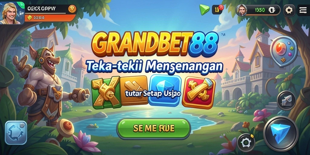 Tampilan gameplay GRANDBET88 yang menantang dan seru.