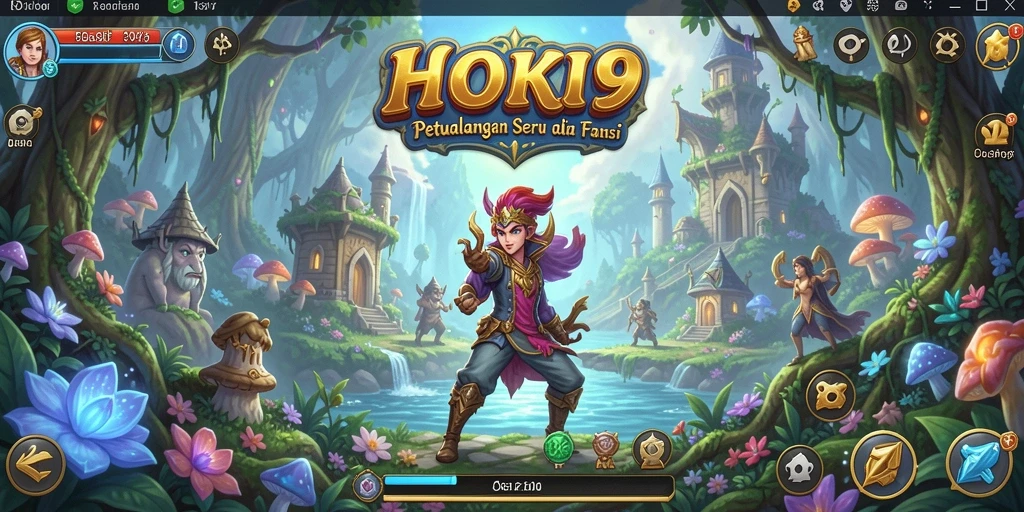 Gameplay seru HOKI9 dalam dunia petualangan yang menakjubkan.