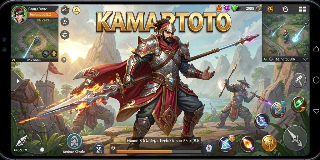 Screenshot gameplay <strong>KAMARTOTO</strong> yang menampilkan aksi strategi yang mendebarkan.