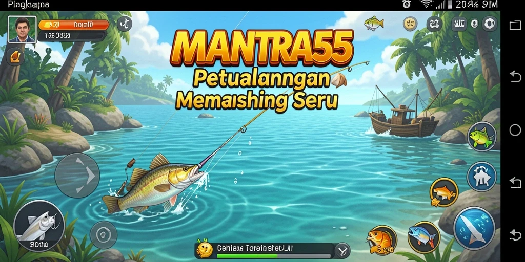 Tangkapan ikan besar di layar <strong>MANTRA55</strong> sedang terjadi.