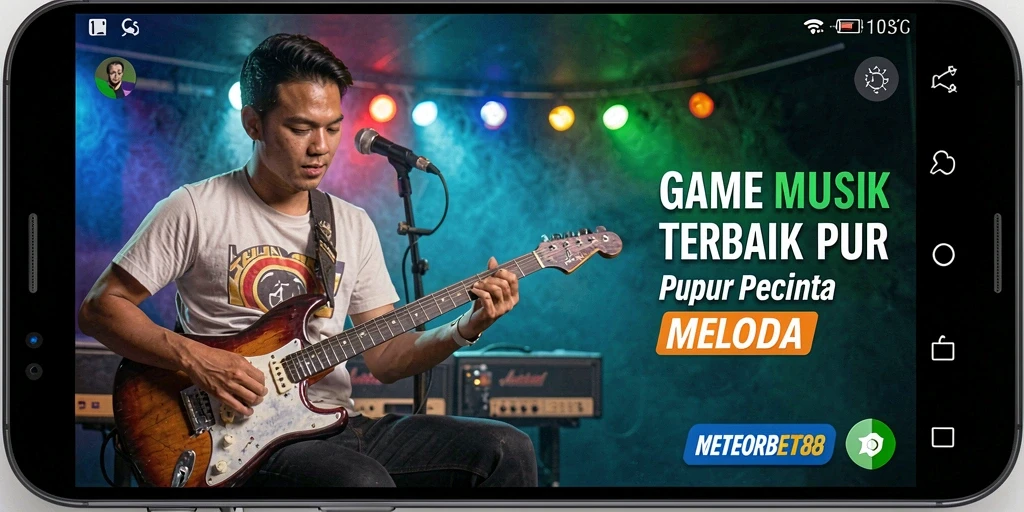 Tampilan permainan musik seru di METEORBET88