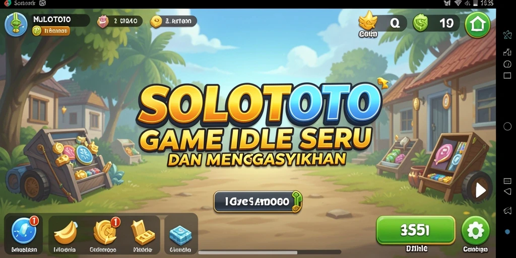 Tampilan gameplay seru dan interaktif di SOLOTOTO.
