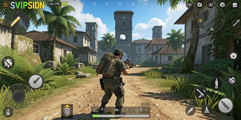 Tampilan gameplay seru dan intens dari SVIPSIDN