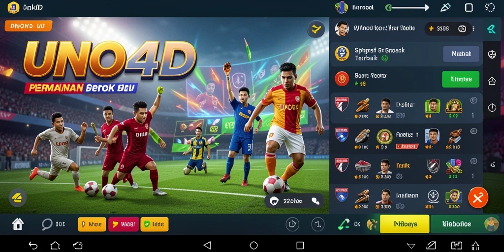 Screenshot gameplay UNO4D yang menampilkan pengalaman taruhan seru.